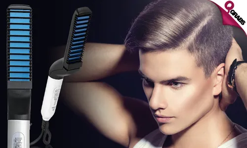Hair Straightener Comb for Men!